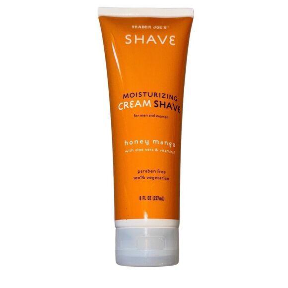 Trader Joe's Moisturizing Cream Shave Honey Mango w/ Aloe Vera & Vitamin E - Picture 2 of 8
